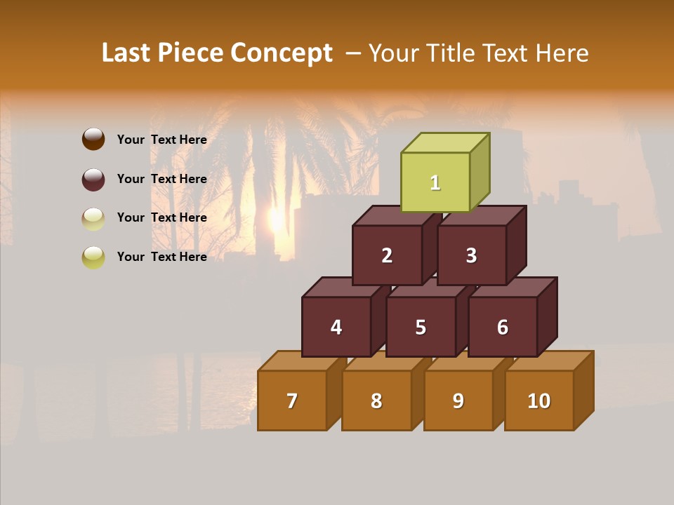 Nature Lake Park PowerPoint Template