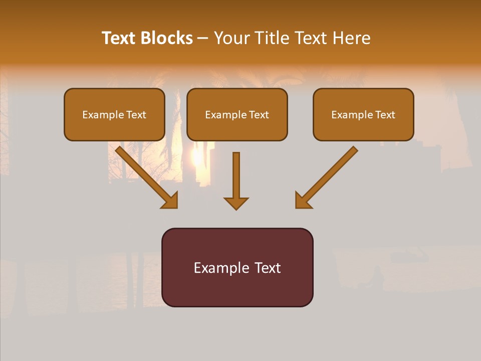 Nature Lake Park PowerPoint Template