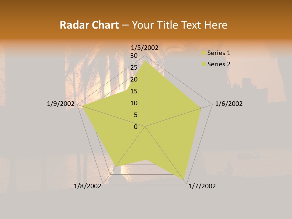Nature Lake Park PowerPoint Template