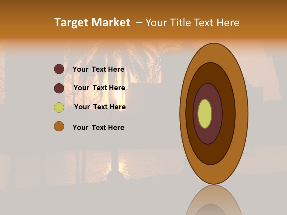 Nature Lake Park PowerPoint Template