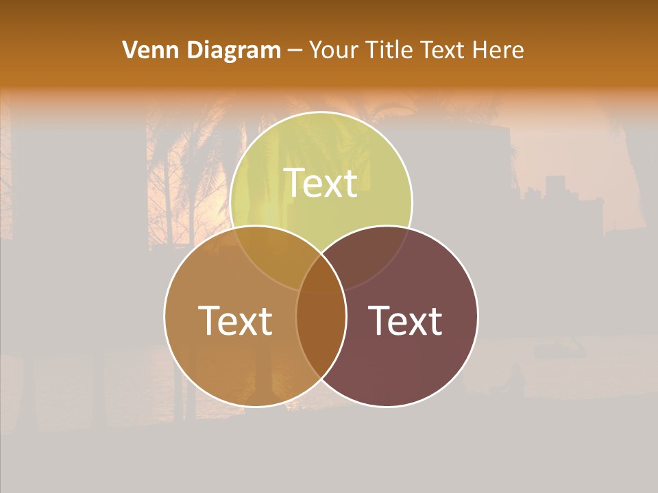 Nature Lake Park PowerPoint Template