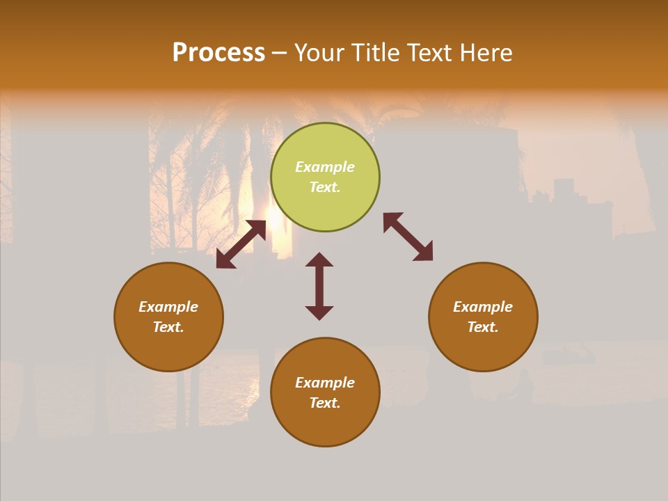 Nature Lake Park PowerPoint Template