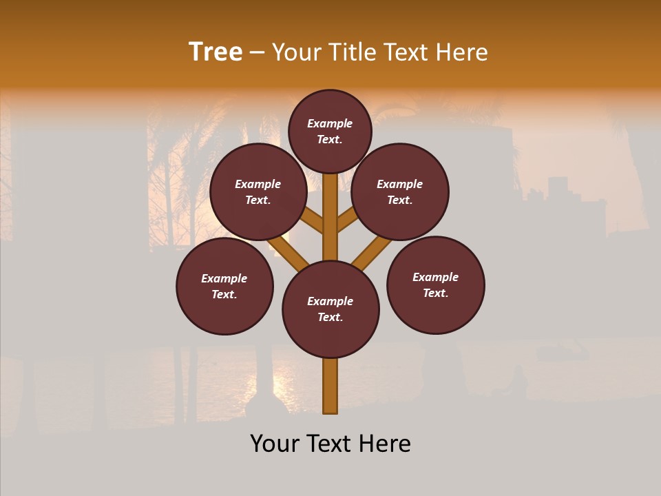 Nature Lake Park PowerPoint Template