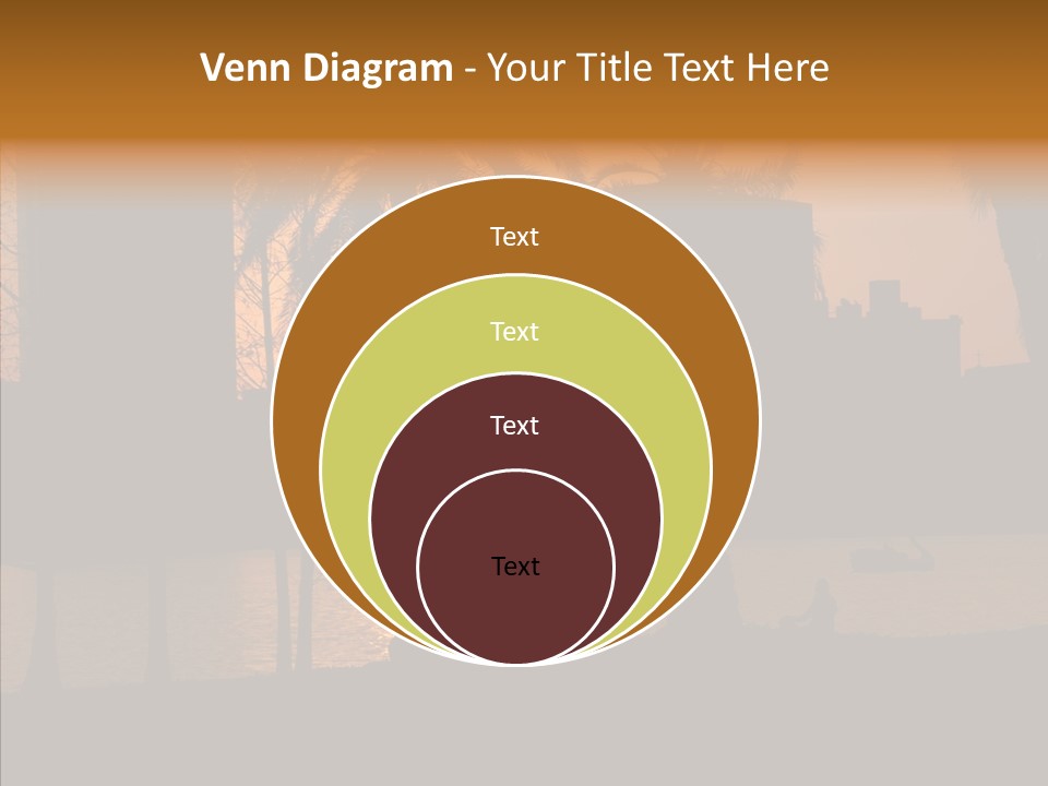 Nature Lake Park PowerPoint Template