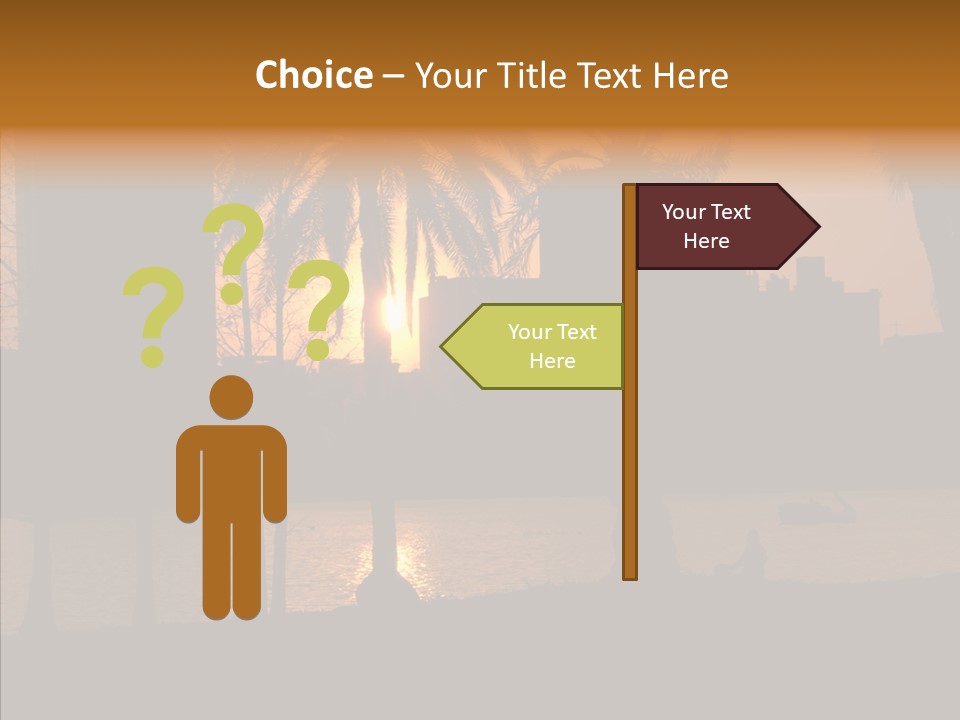 Nature Lake Park PowerPoint Template