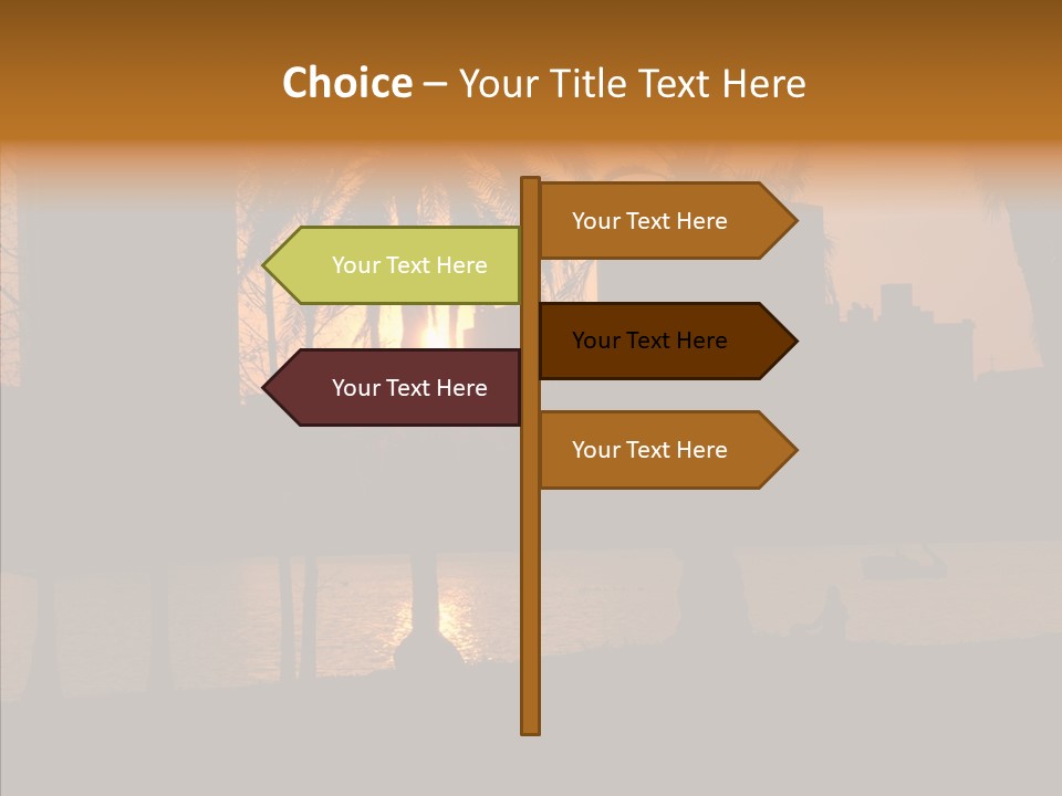 Nature Lake Park PowerPoint Template