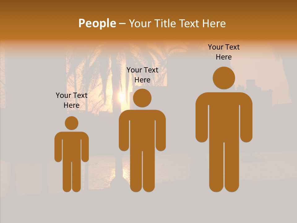 Nature Lake Park PowerPoint Template