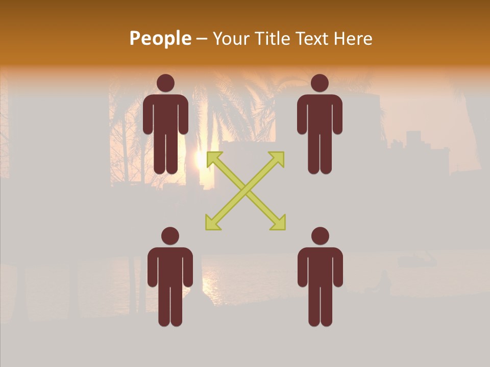 Nature Lake Park PowerPoint Template