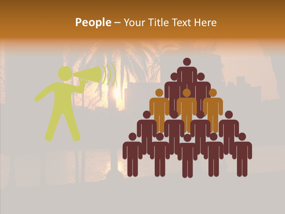 Nature Lake Park PowerPoint Template