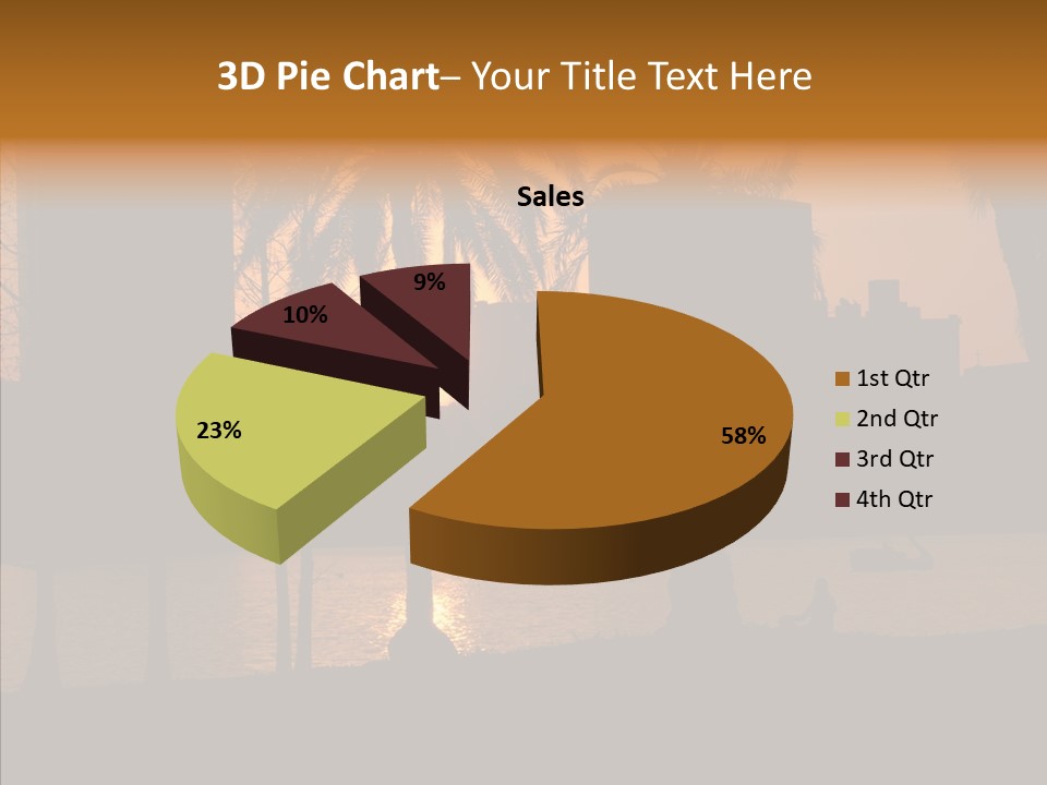 Nature Lake Park PowerPoint Template