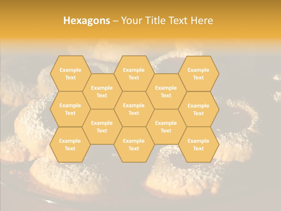 Baked Christmas Food PowerPoint Template