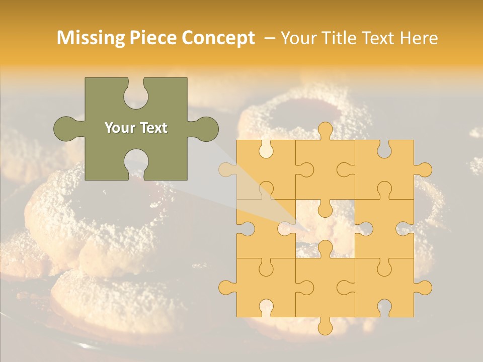 Baked Christmas Food PowerPoint Template