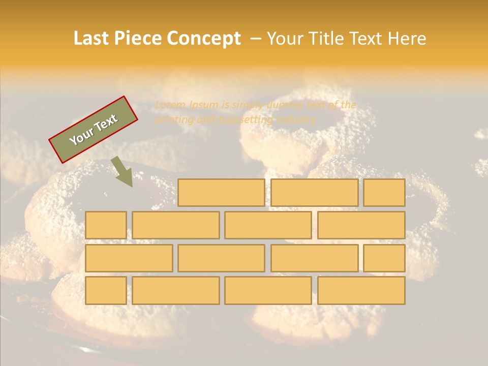 Baked Christmas Food PowerPoint Template