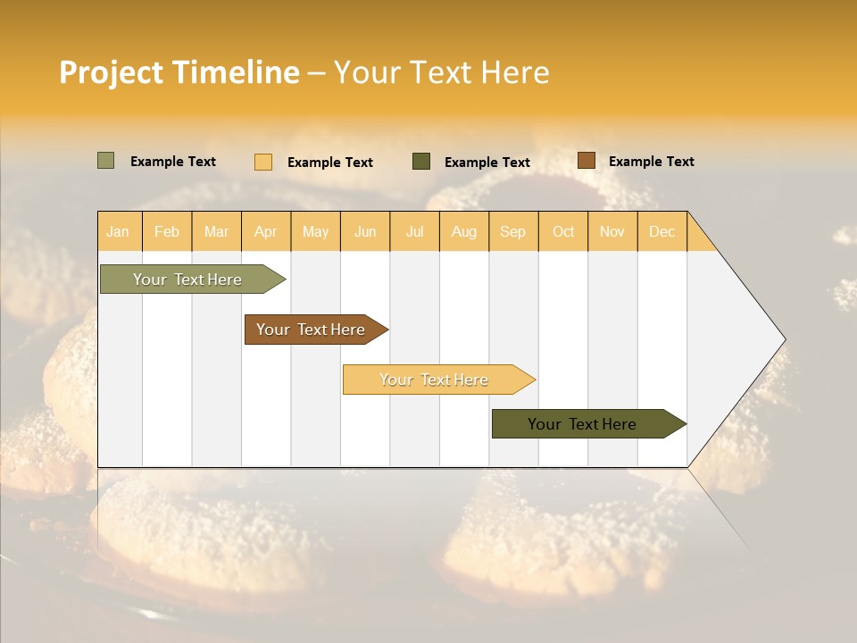 Baked Christmas Food PowerPoint Template