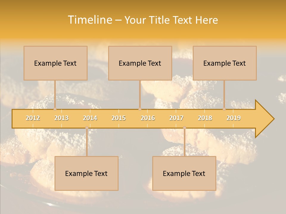 Baked Christmas Food PowerPoint Template