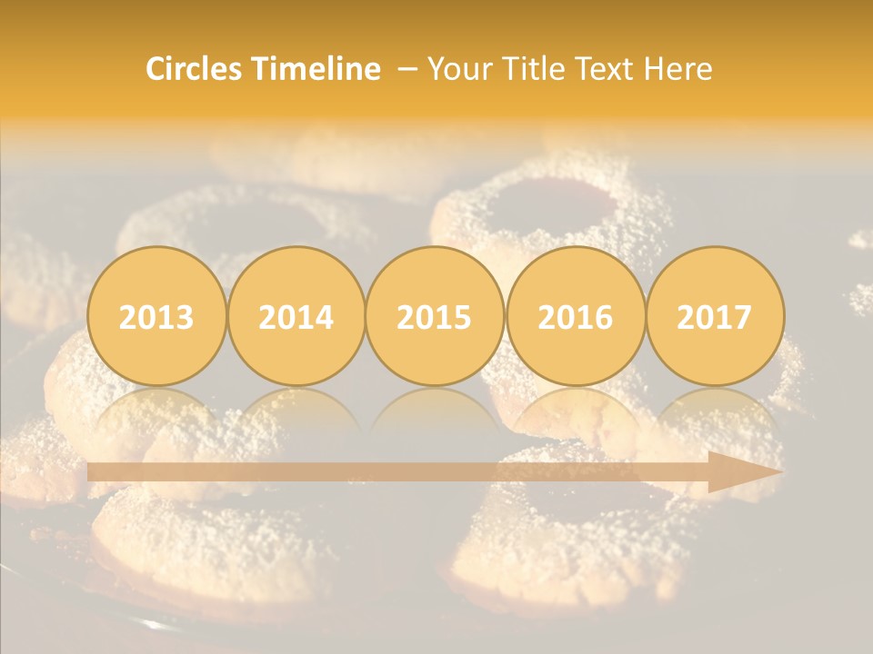 Baked Christmas Food PowerPoint Template