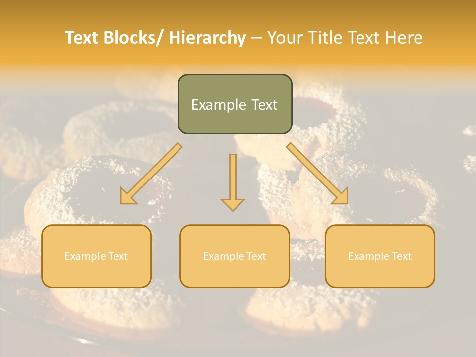 Baked Christmas Food PowerPoint Template