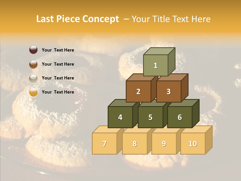 Baked Christmas Food PowerPoint Template