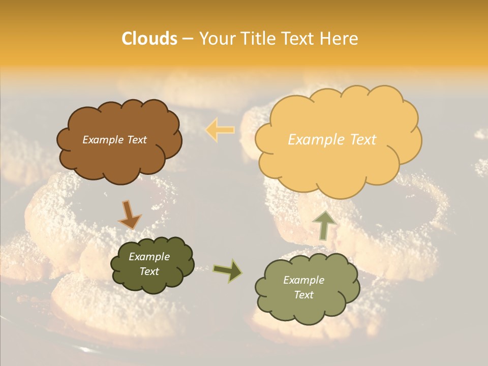 Baked Christmas Food PowerPoint Template
