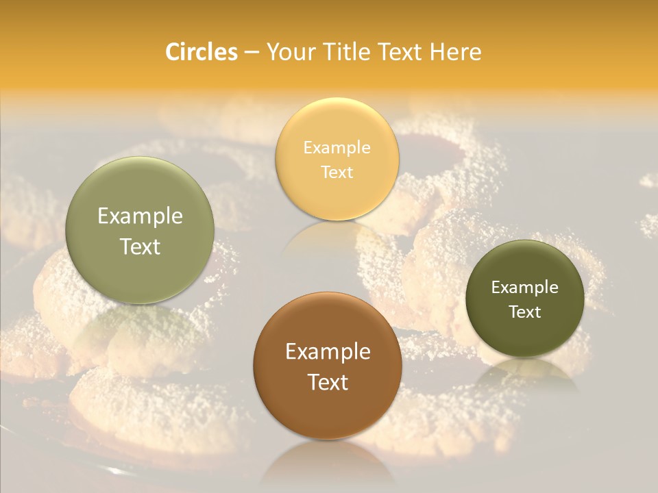 Baked Christmas Food PowerPoint Template