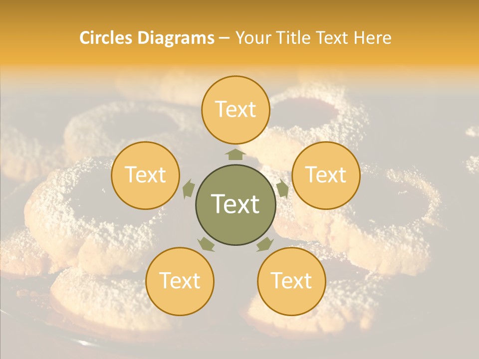 Baked Christmas Food PowerPoint Template