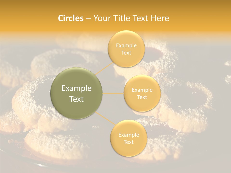 Baked Christmas Food PowerPoint Template