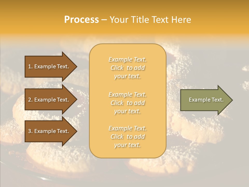 Baked Christmas Food PowerPoint Template