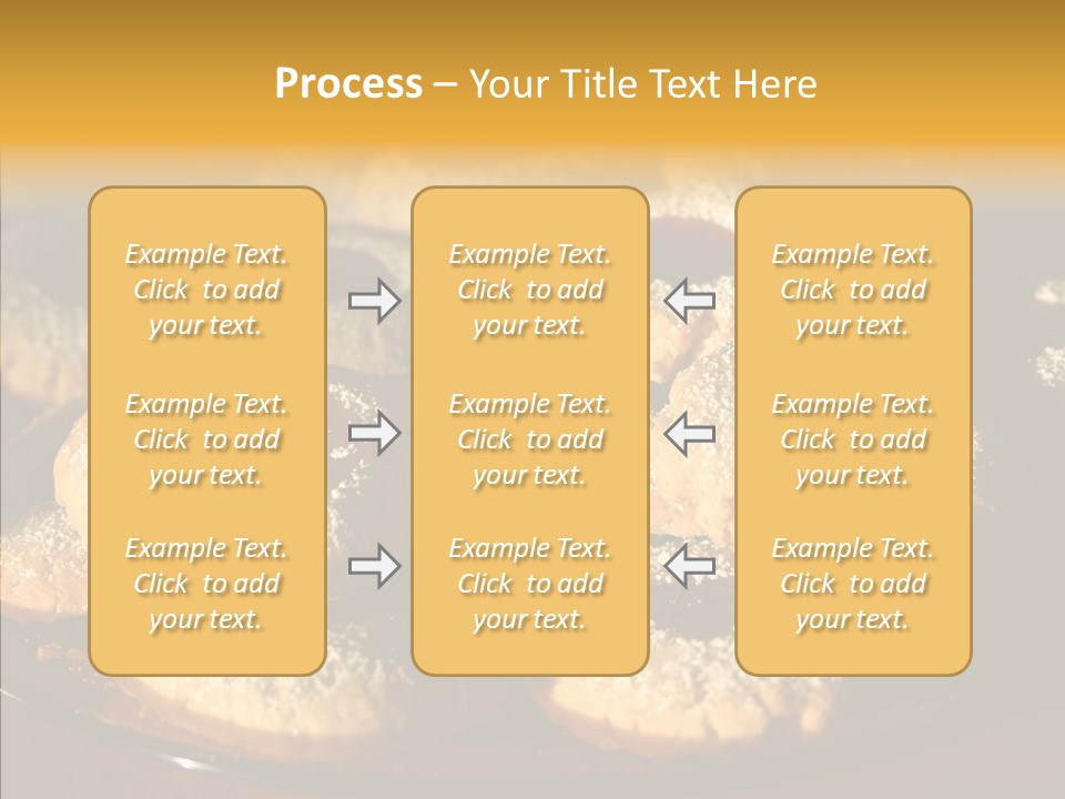 Baked Christmas Food PowerPoint Template