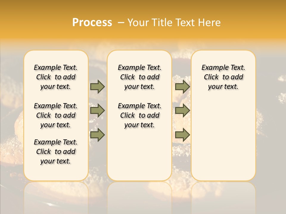 Baked Christmas Food PowerPoint Template