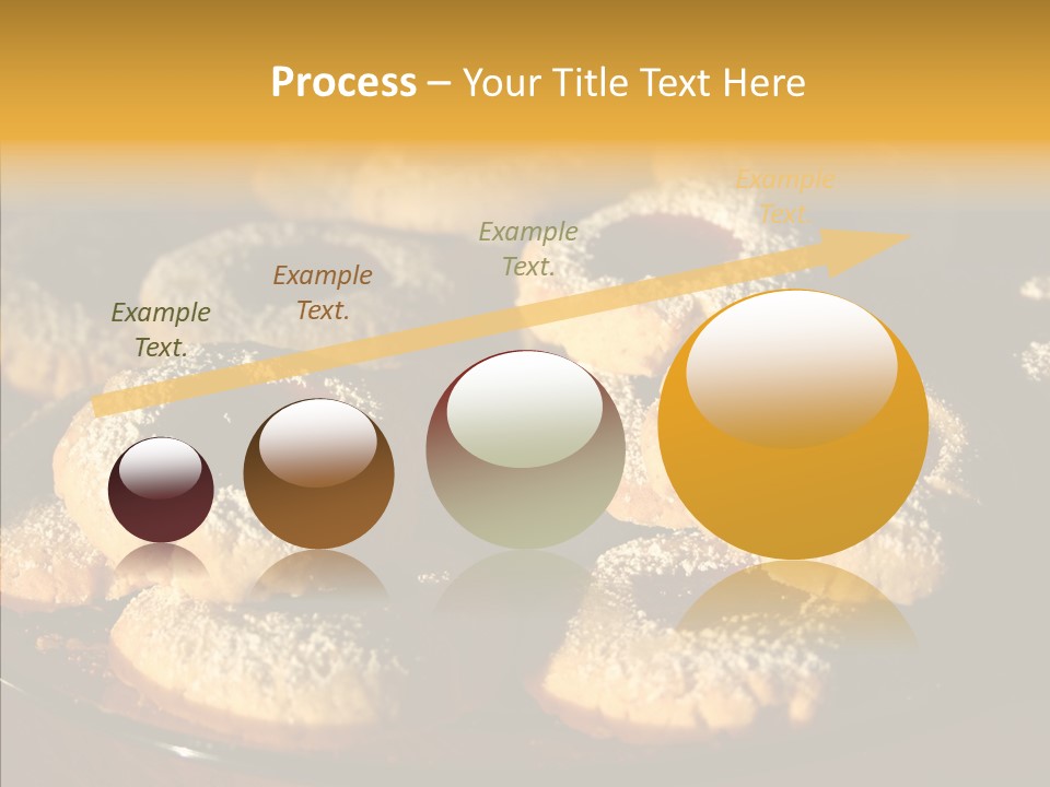 Baked Christmas Food PowerPoint Template