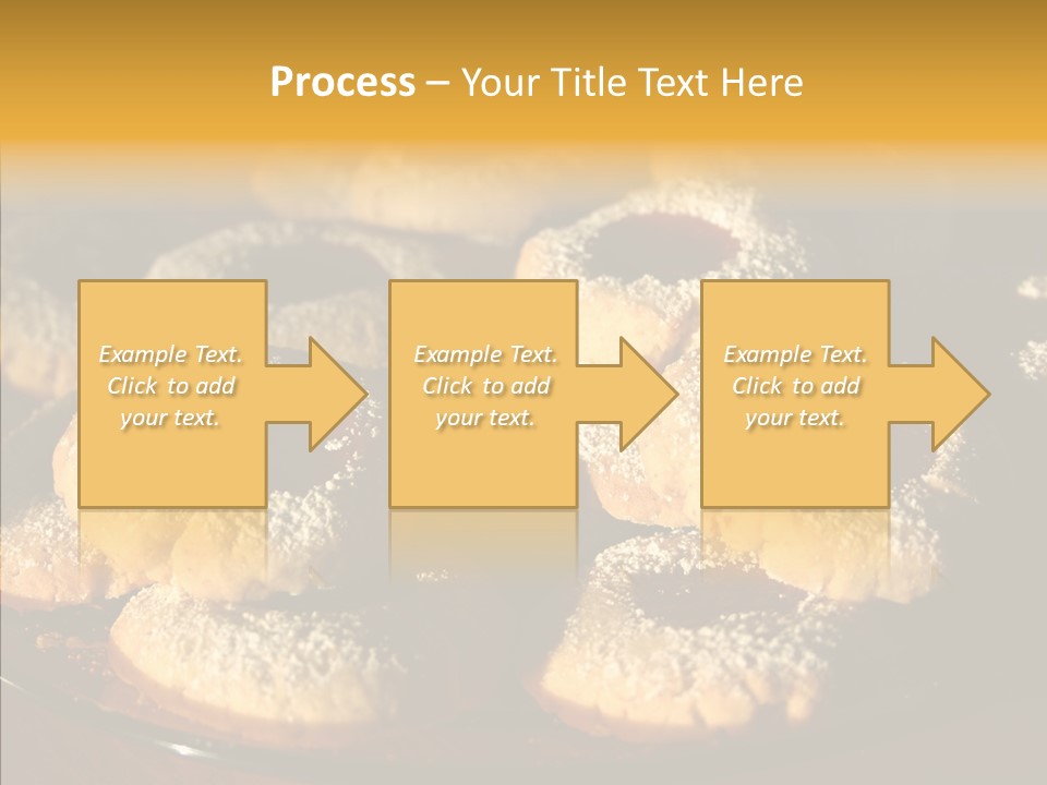 Baked Christmas Food PowerPoint Template