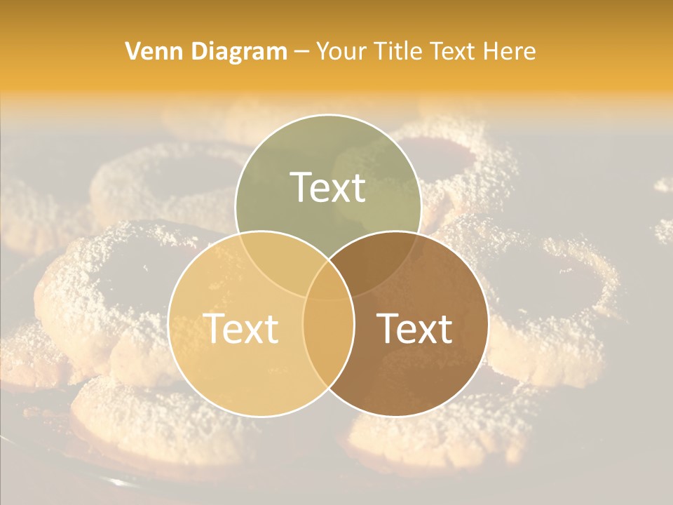 Baked Christmas Food PowerPoint Template