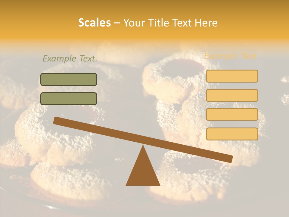 Baked Christmas Food PowerPoint Template
