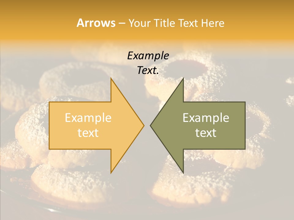 Baked Christmas Food PowerPoint Template