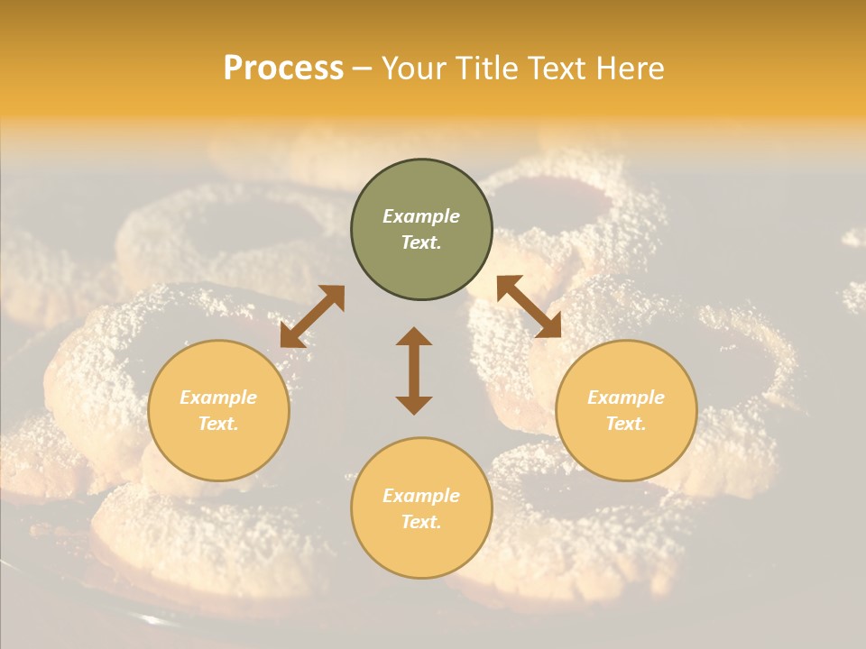 Baked Christmas Food PowerPoint Template