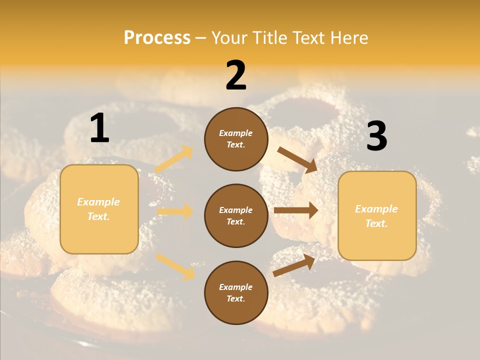 Baked Christmas Food PowerPoint Template