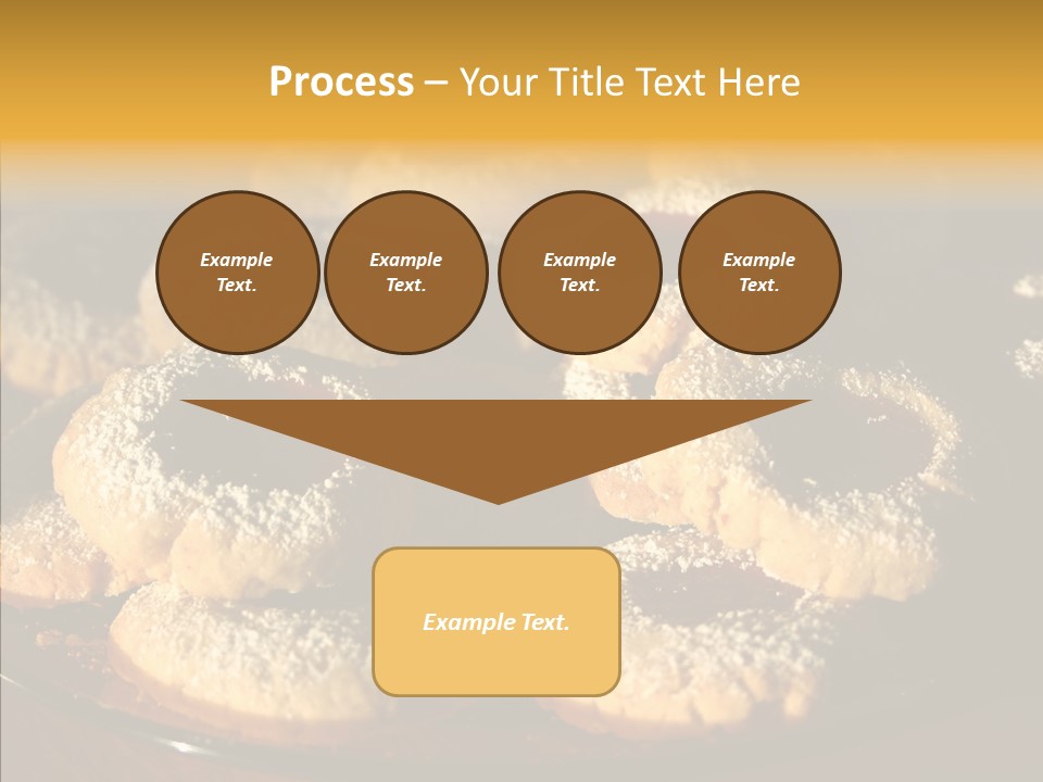 Baked Christmas Food PowerPoint Template