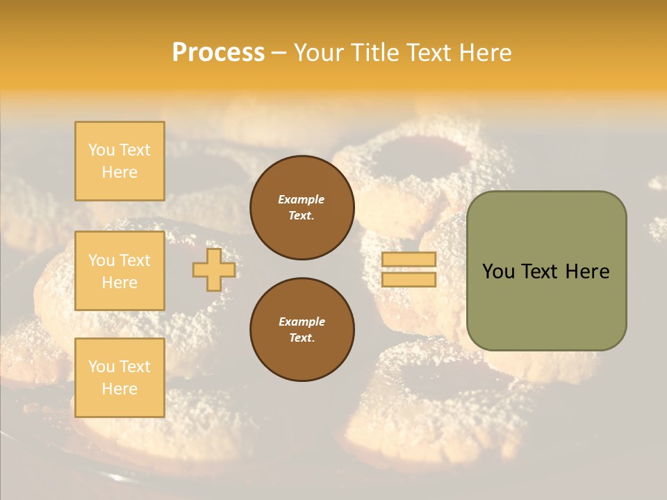 Baked Christmas Food PowerPoint Template