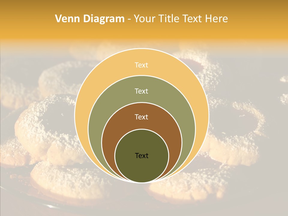 Baked Christmas Food PowerPoint Template