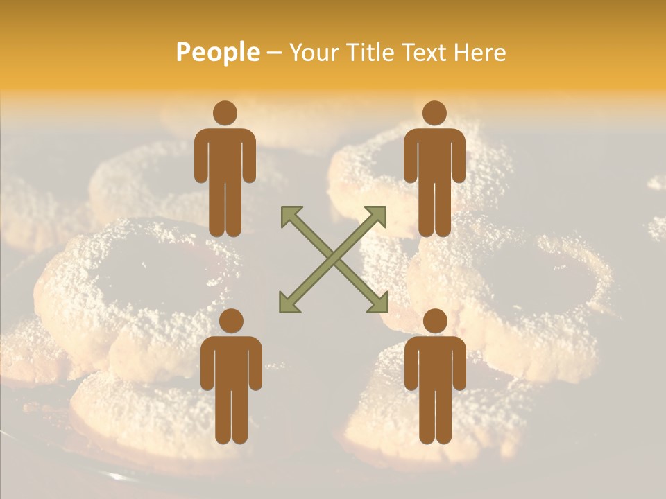 Baked Christmas Food PowerPoint Template