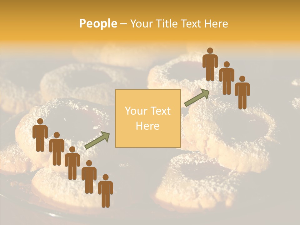 Baked Christmas Food PowerPoint Template