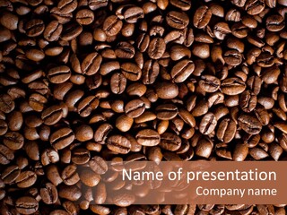 Grind Coffee Cappuccino PowerPoint Template