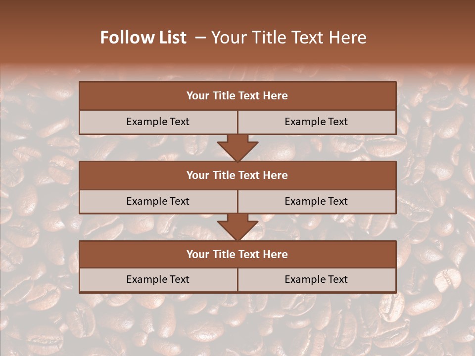 Grind Coffee Cappuccino PowerPoint Template