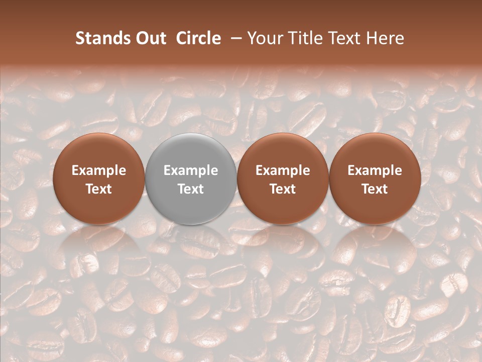 Grind Coffee Cappuccino PowerPoint Template