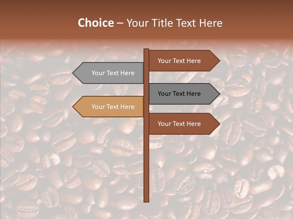 Grind Coffee Cappuccino PowerPoint Template