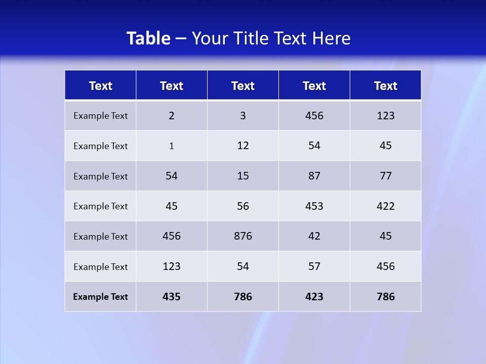 Happy Table Board PowerPoint Template
