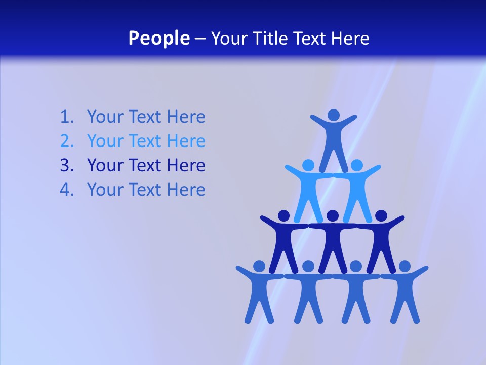 Happy Table Board PowerPoint Template