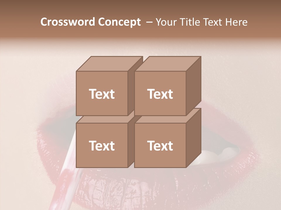 Stick Expressions Hand PowerPoint Template