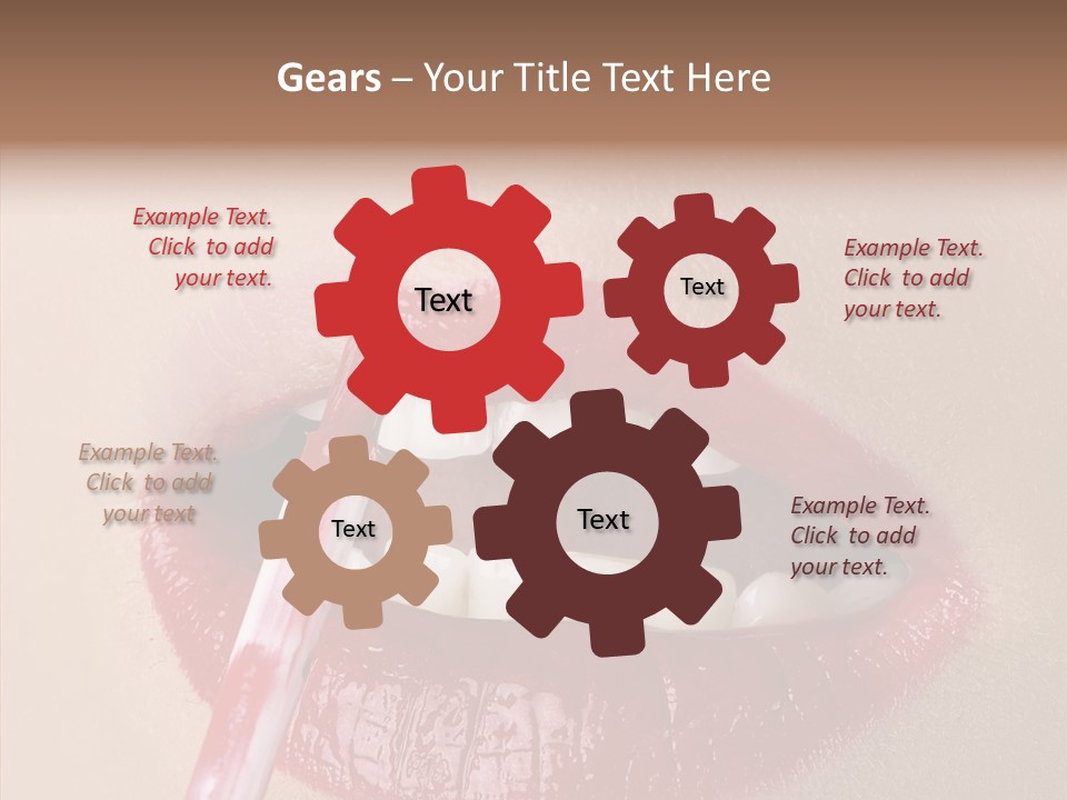 Stick Expressions Hand PowerPoint Template