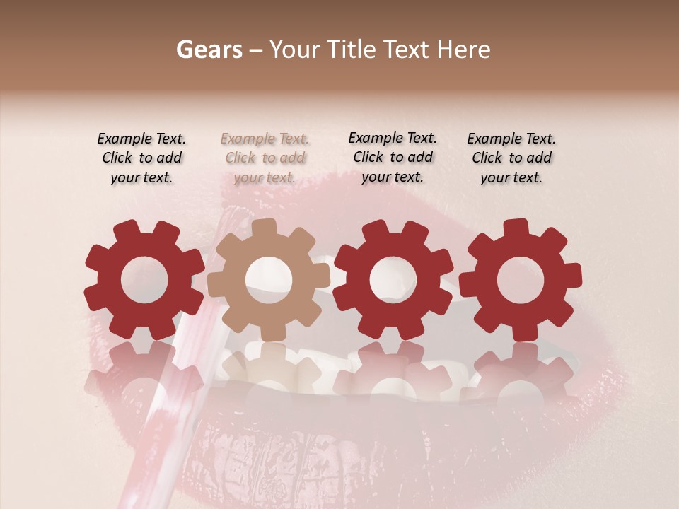 Stick Expressions Hand PowerPoint Template